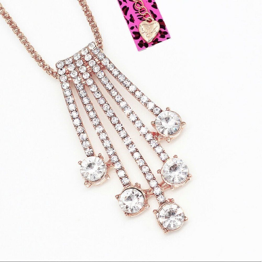 NWT BJ Rose Gold Necklace